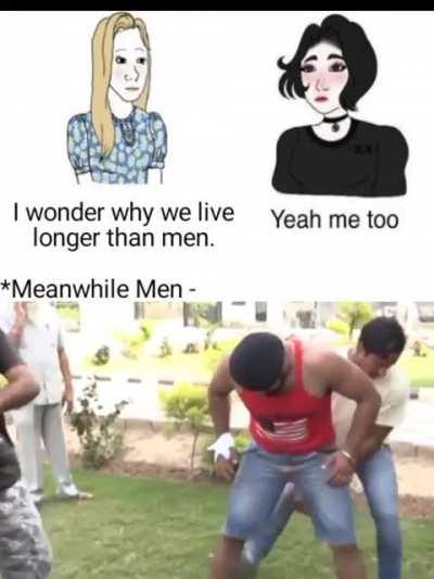 WhY dO waHmen LiVe LonGer Then Men??