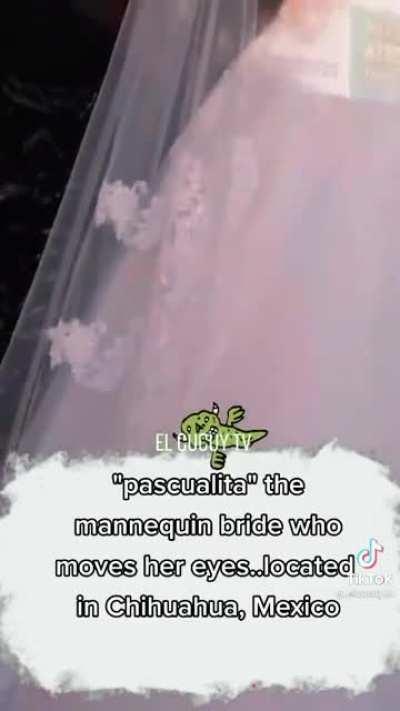 Haunted bride........ this video still freaks me out lol.