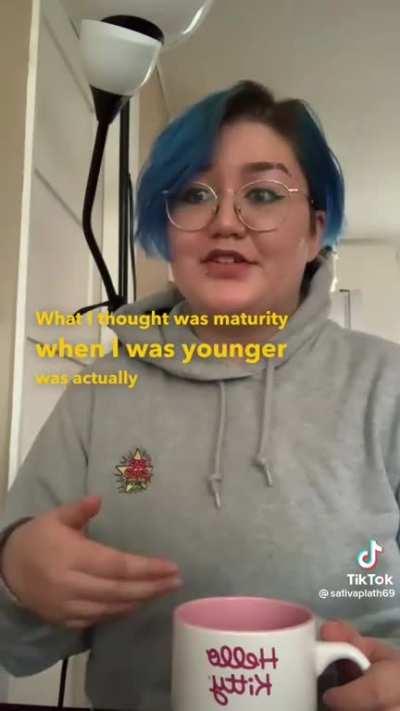 “You have an old soul”