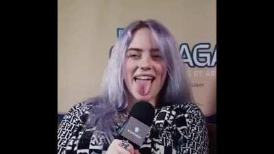 Just sticking it out 👅