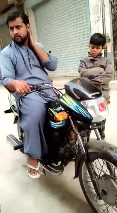 Kid knew exactly what he was doing