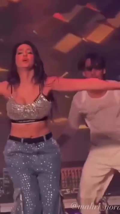 The most wonderful boobs bounce , Nora Fatehi 💦😭🙏