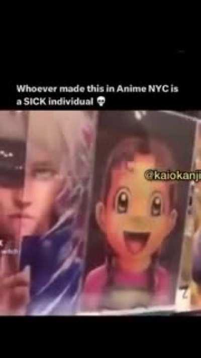 Whoever made this in Anime NYC is a SICK individual