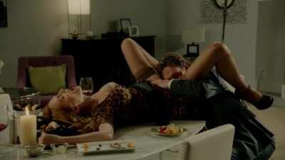 Why would you eat anything else on the dining table if you can eat Heather Graham's pussy?