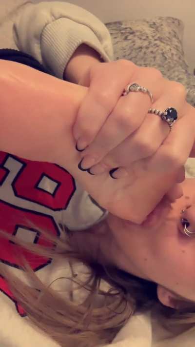 Day 5 - You can see the smile on my face during self worship. What does it do for you? 