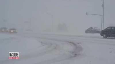 FedEx crashes into 100 car pileup