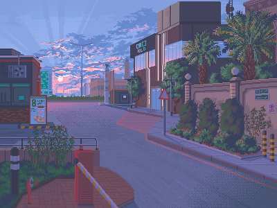 Riyadh in pixel art 2