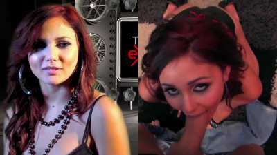 Stripper Ariana sucks dick for a big tip