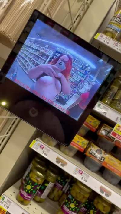 Out shopping for our thanksgiving but I couldn’t help myself 😘