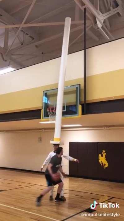 Doug’s hat has officially reached 15 feet