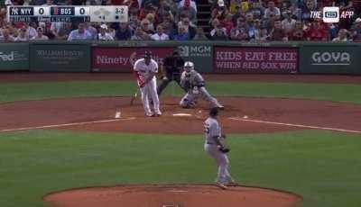 [Highlight] Nestor Cortes goes with a funky windup to strike out Devers