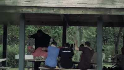 Turdkey Tom: 'BuT pYrO...' Me and the lads: