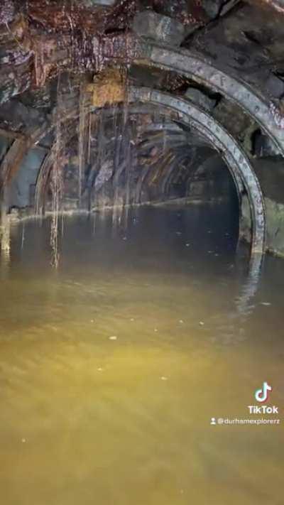 Just exploring a flooded abandoned flourite mine info below