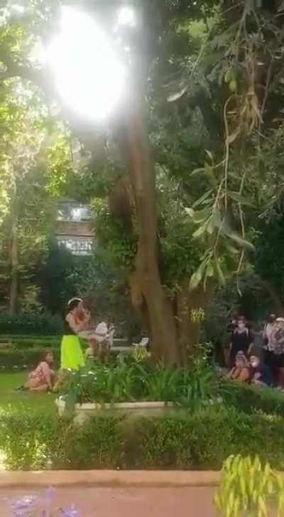 El arte que auspicia el gobierno de la ciudad...