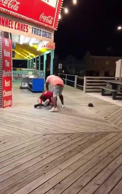 A video my friend posted. Who has one punch man out here??