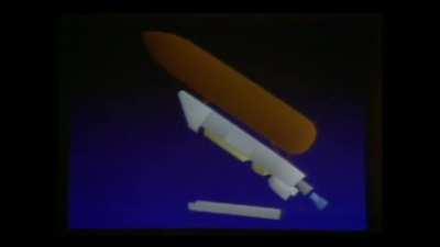 Shuttle-C concept animation [1984]