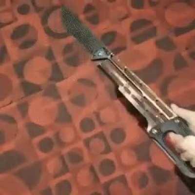 Crazy folding sword/knife