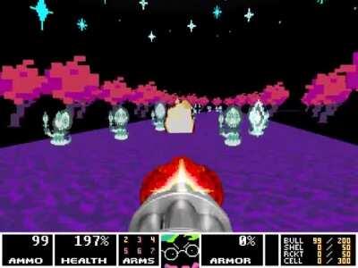 * Ralsei casts machine gun