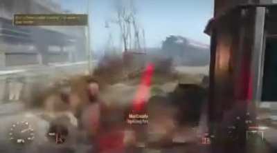 How precisely Liberty Prime threw it 😭