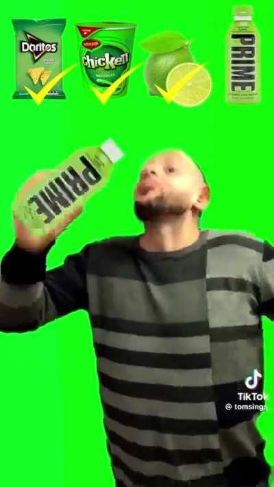 You have: damn green food