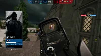 Recruit saves the game!