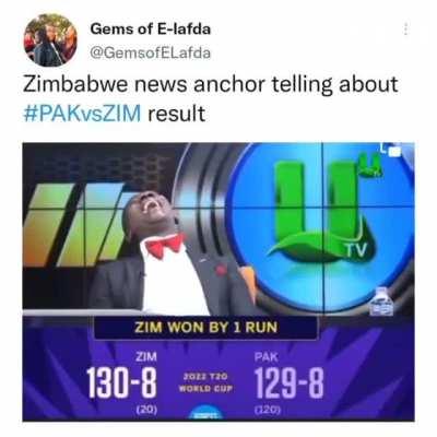 Meanwhile, Sports news in Zimbabwe 😂