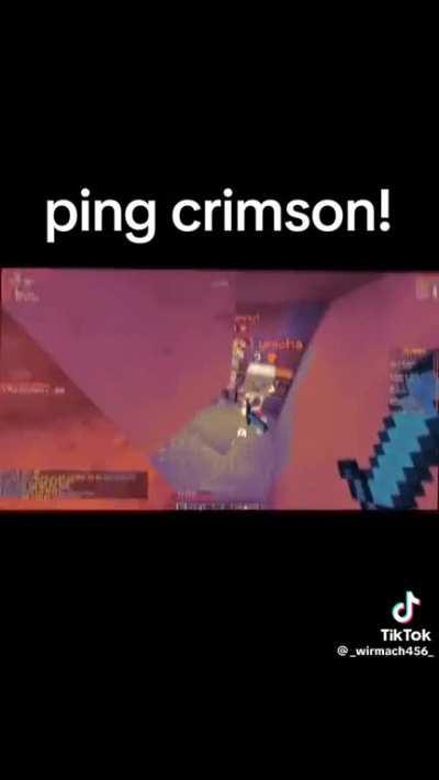 Ping Crimson!!