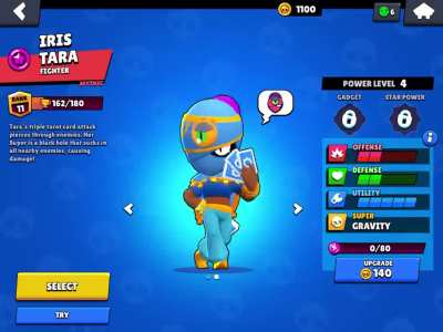 Fun Fact: Tara’s special eye on her head looks normal until you equip her.