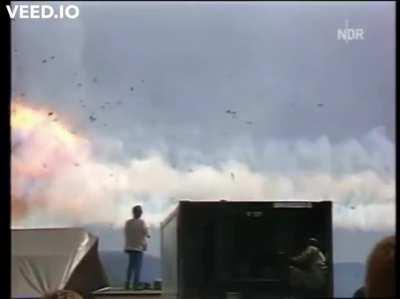 August 28, 1988: The Ramstein Air Disaster. A crash during an air show results in 67 deaths and at least 346 seriously injured.