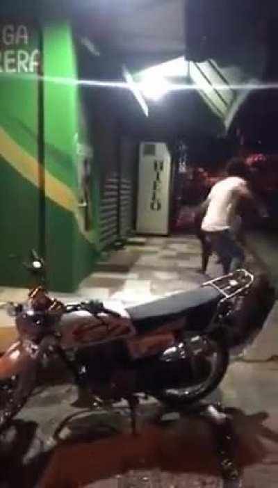 Hands down, knocked out