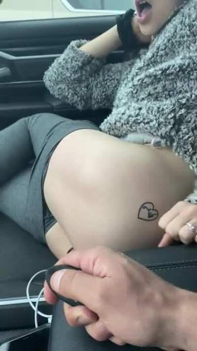 I wanted to scream from the vibration but people were all around 😩[f]