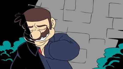 The Mashed Animation Team making a Gangster Mario ...and Sonic Fan Animation. Source in the comments