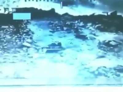 Saudi Apache targets Houthi positions on the Saudi-Yemeni border