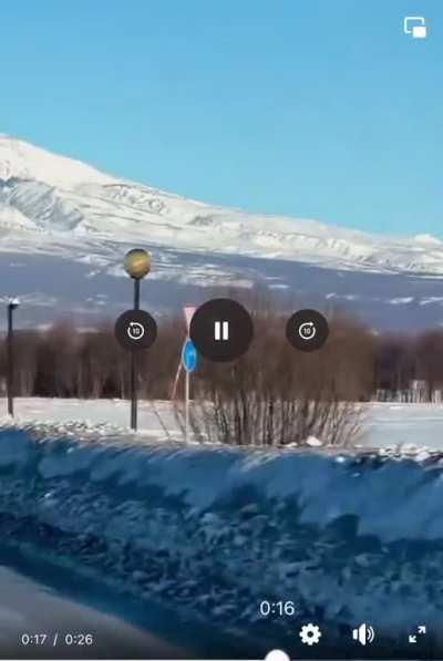 Look at the base of the mountain in the foreground, then look up. Gross. No thx.