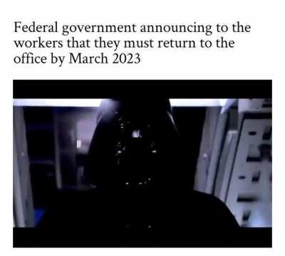 This announcement regarding back to the office sounds familiar to me 🤔