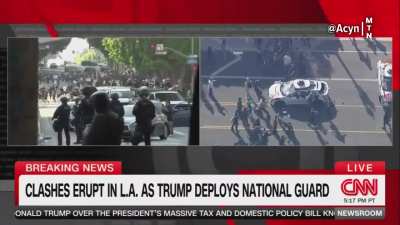 The Department of Defense just announced 500 active duty marines are now preparing to deploy to Los Angeles as protests intensify