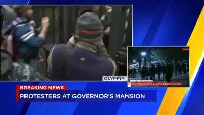 Armed Terrorists Have Stormed The property of the Governor Jay Inslee's Washington Home