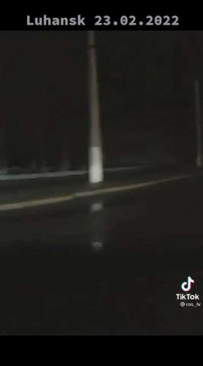 Driver escapes incoming mortar fire