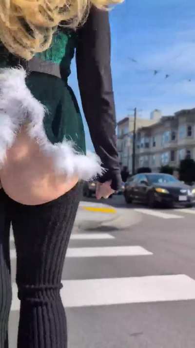 public miniskirt upskirt
