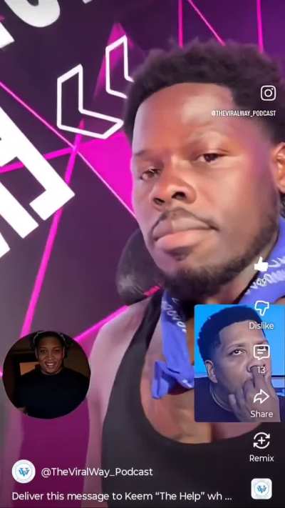 Viral way goes off on Keem
