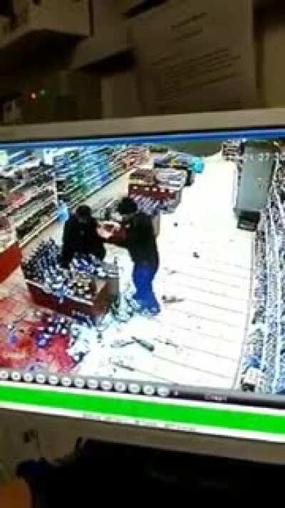 WCGW trying to buy more liquor when you're already quite wasted