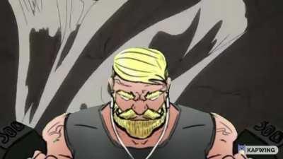 I swear you instantly get a six pack when listening to this song holy sh*t