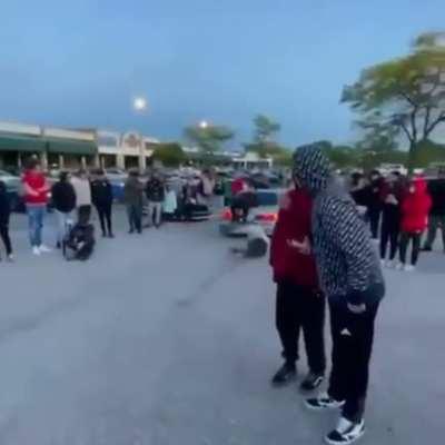 The walk of shame hurt more than the fall