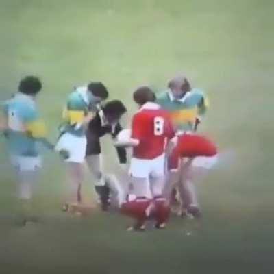 Red cards were invented in 1970. Football in 1969.