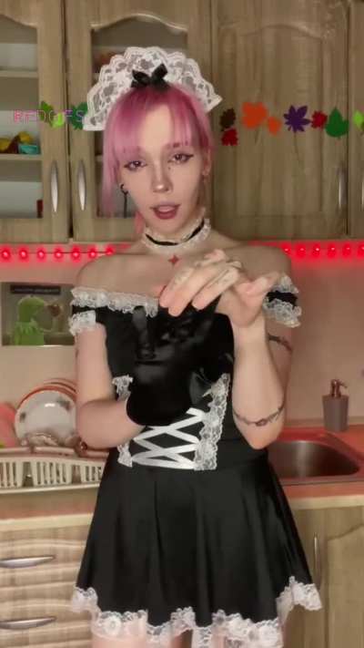 If I'm your maid, can I distract you from important matters?