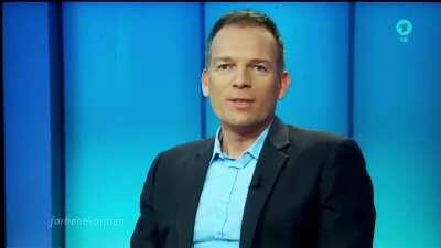 Legendäre Abmoderation gerade bei Farbe Bekennen mit Armin Laschet