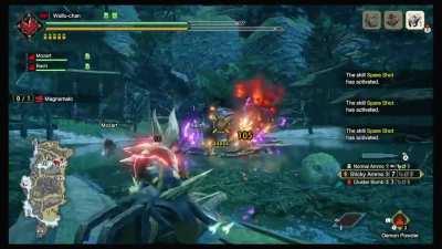 Poor Magnamalo Over Here Suffering from War Crimes (2:14 Solo Sticky HBG)