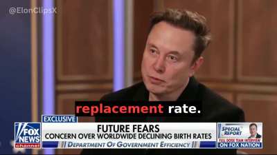 Elon Musk: Humanity is dying.