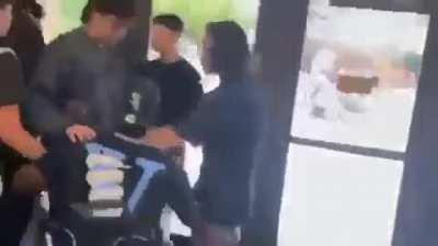 Guy thanks a man for beating him up