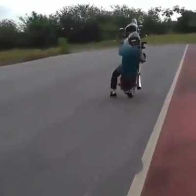 HMB while I ride a wheelie